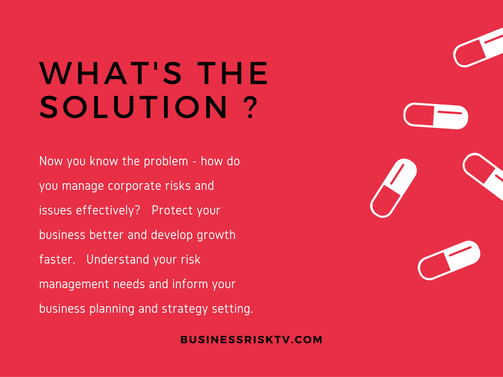 Enterprise Risk Management Solutions For Corporate Problems And Issues from BusinessRiskTV.com 