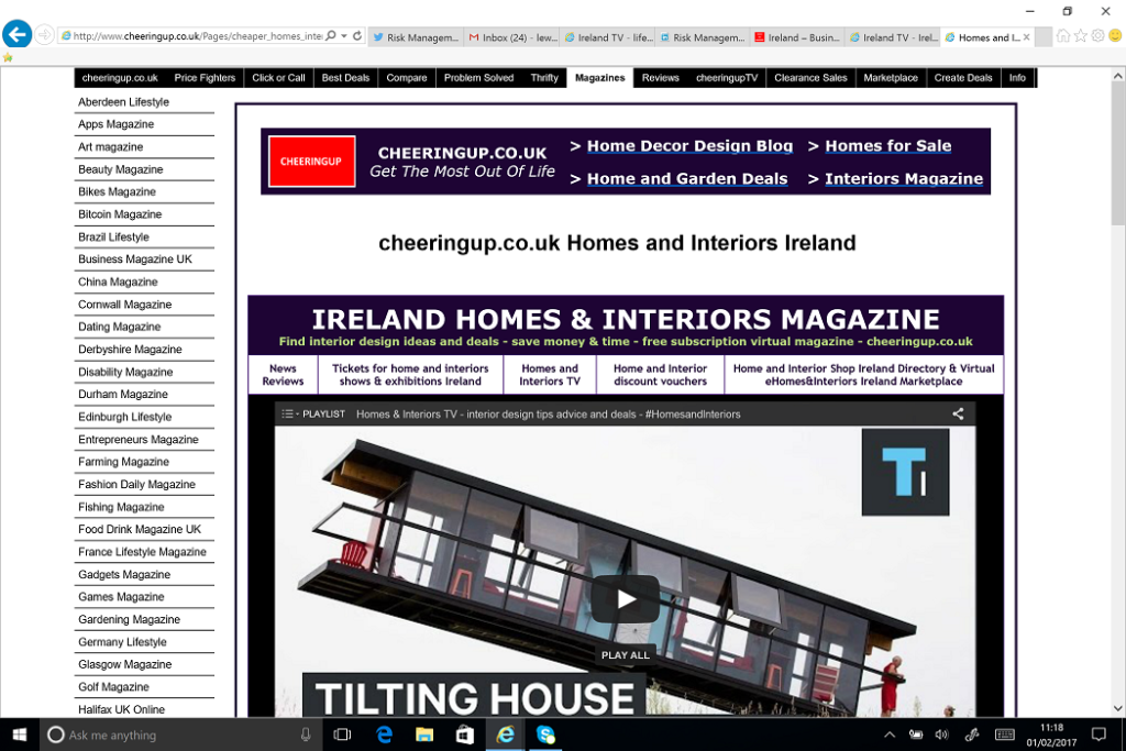 Ireland Homes and Interiors Magazine