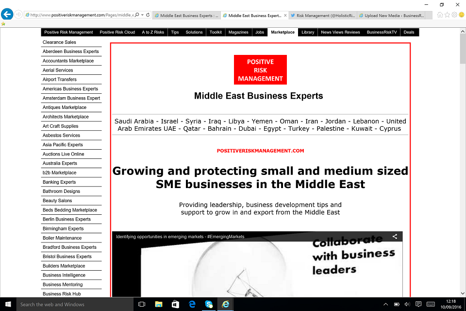 Middle East Business Management Experts