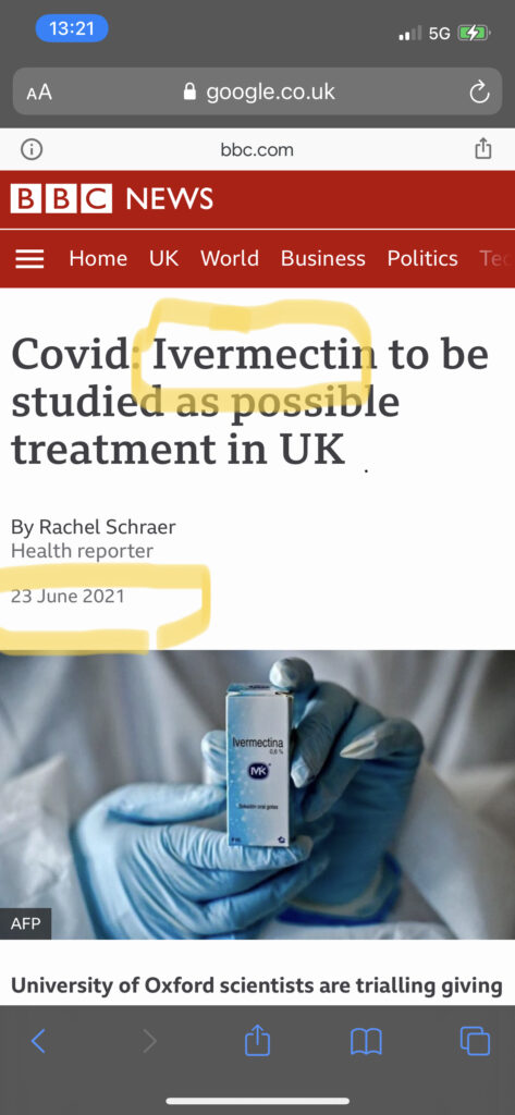 Ivermectin And Pharmaceutical Company Obstruction Scandal