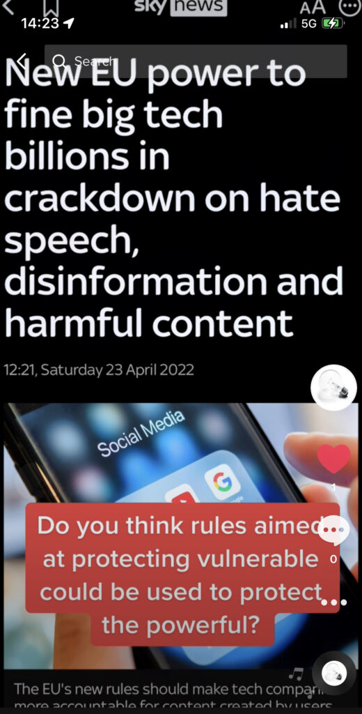 Free speech censorship misuse of political power