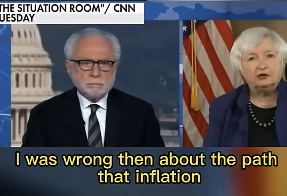 Yellen Inflation 2022