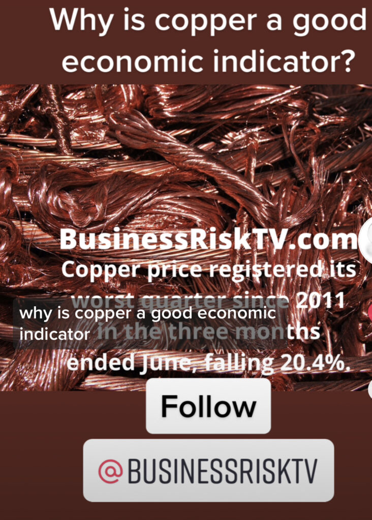 Why is copper a good economic indicator?