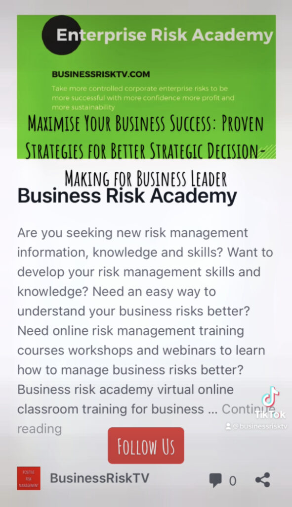 Business Risk Academy