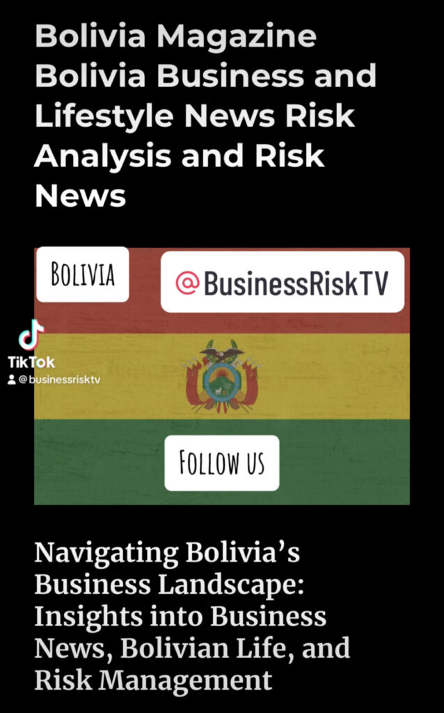 Bolivia Business Journal