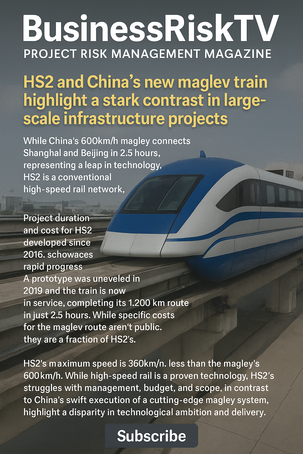 Project risk management magazine articles and videos to inform project managers