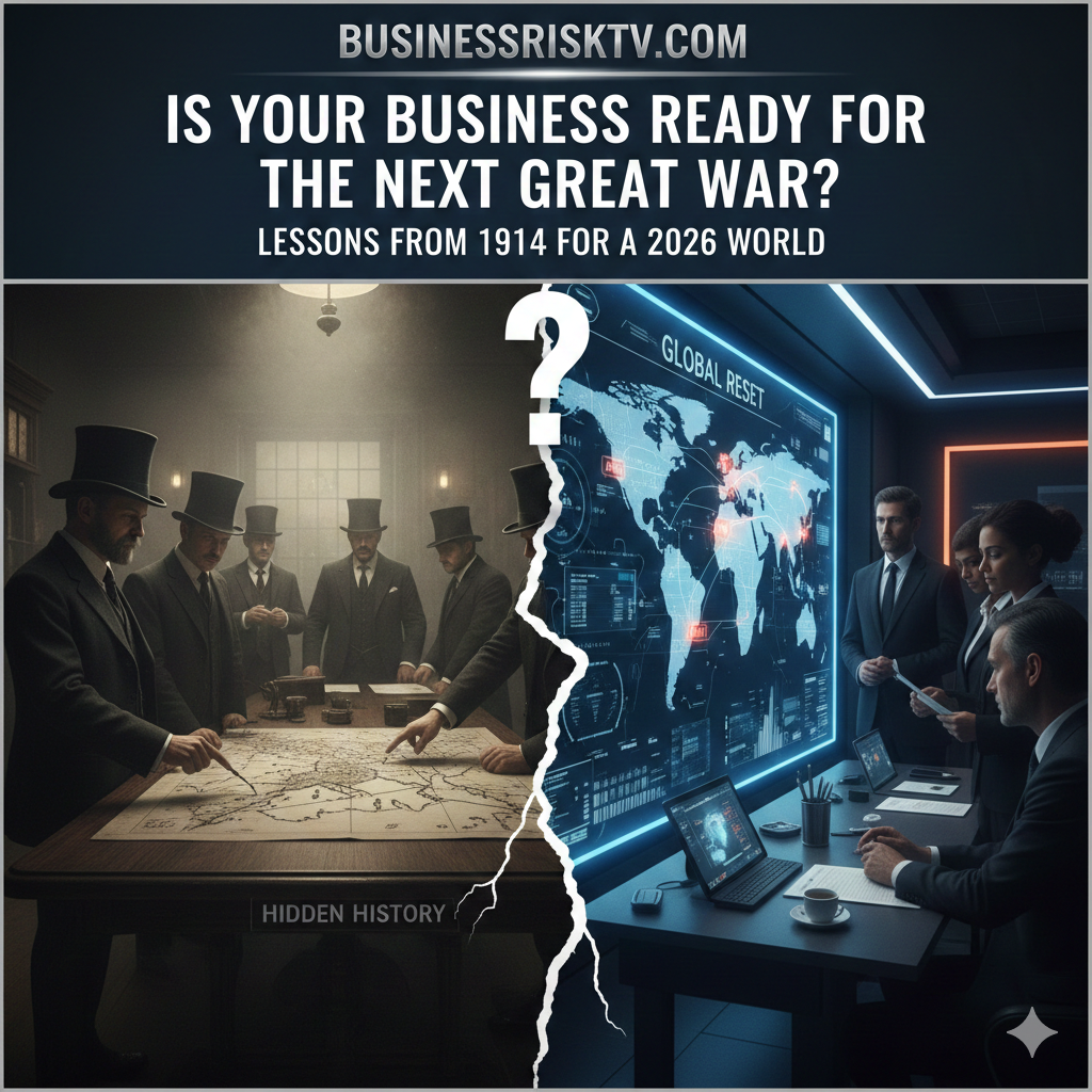 Hidden History & Business Risk: Is Your Strategy Prepared for a 1914-Style Global Reset?
