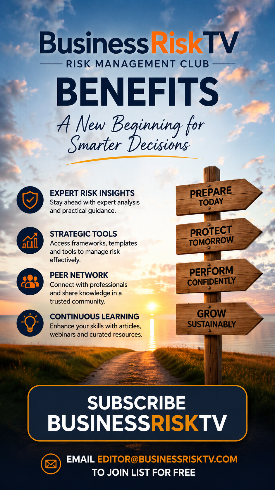 Join the BusinessRiskTV Waiting List: Stop Waiting Start Dominating